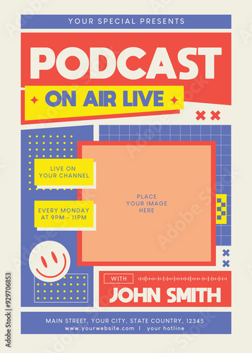 Podcast Live Flyer