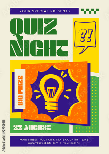 Quiz Night Flyer