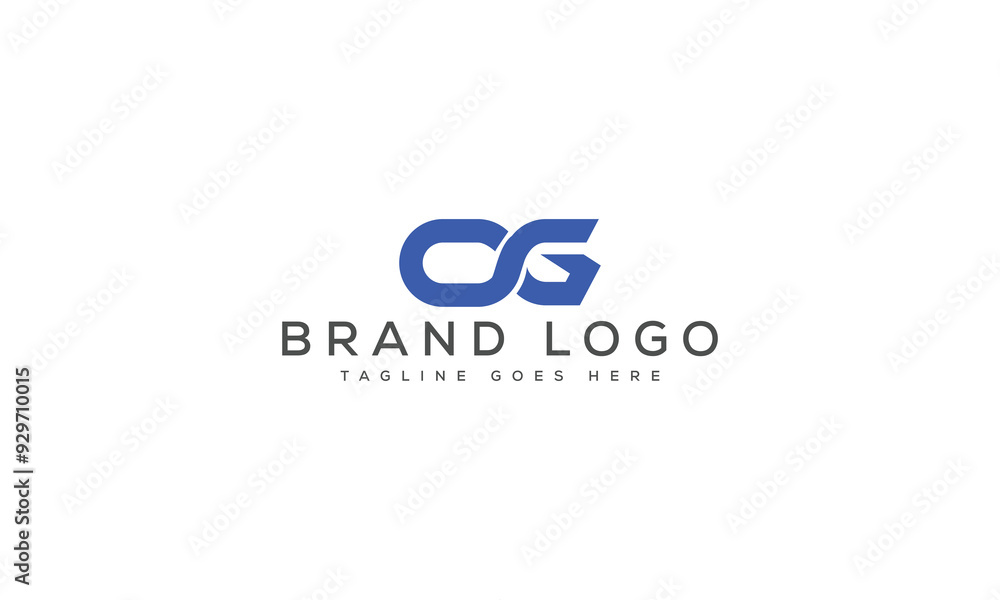 letter OG logo design vector template design for brand. letter OG logo design vector template design for brand.