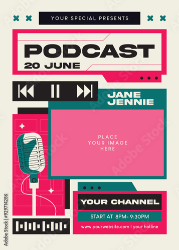 Podcast Live Flyer