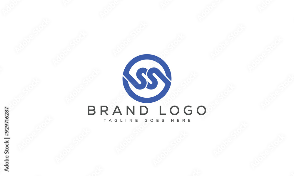 letter SS logo design vector template design for brand. letter SS logo design vector template design for brand.