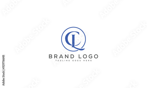 letter CL logo design vector template design for brand.
