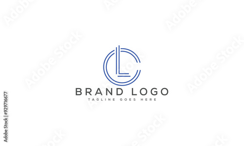 letter CL logo design vector template design for brand.