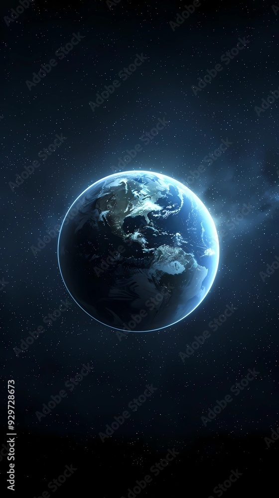 Obraz premium earth in space