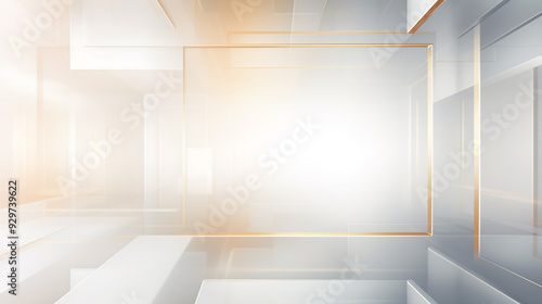 Wallpaper Mural Technology light glow empty square digital background. Torontodigital.ca