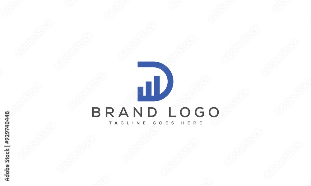 letter D logo design vector template design for brand. letter D logo design vector template design for brand.