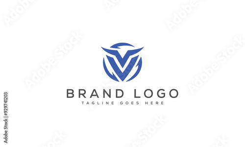 letter VV logo design vector template design for brand. photo