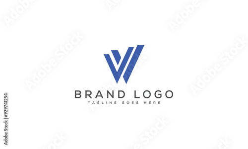 letter VV logo design vector template design for brand.