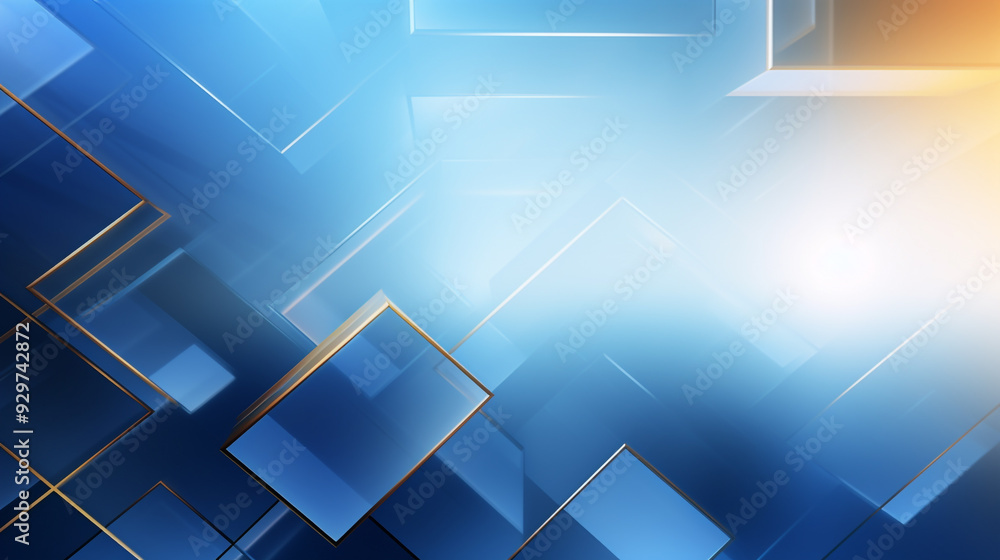 Abstract blue Futuristic square digital Background Abstract blue Futuristic square digital Background