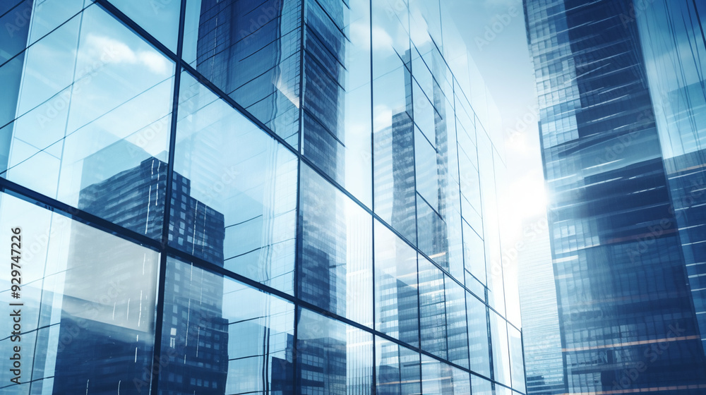 High-rise business buildings with glass facades in the background.
High-rise business buildings with glass facades in the background.