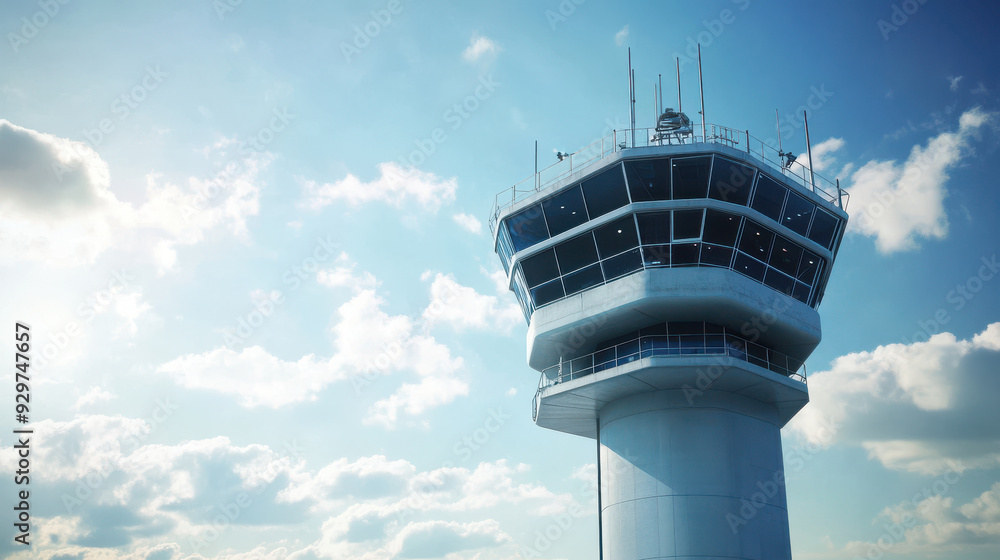 Air traffic control tower using advanced radar systems Air traffic control tower using advanced radar systems