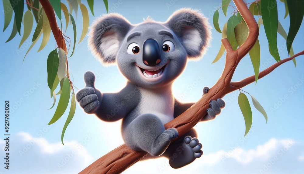 Koala Daumen hoch Koala Daumen hoch