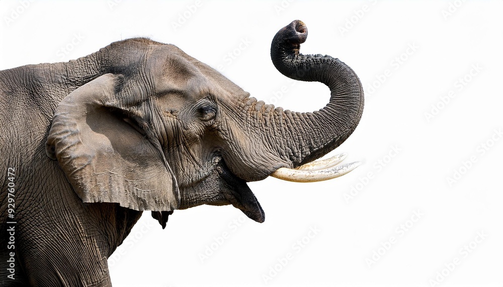 Obraz premium elephant isolated on white