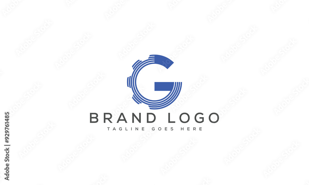 letter G logo design vector template design for brand. letter G logo design vector template design for brand.