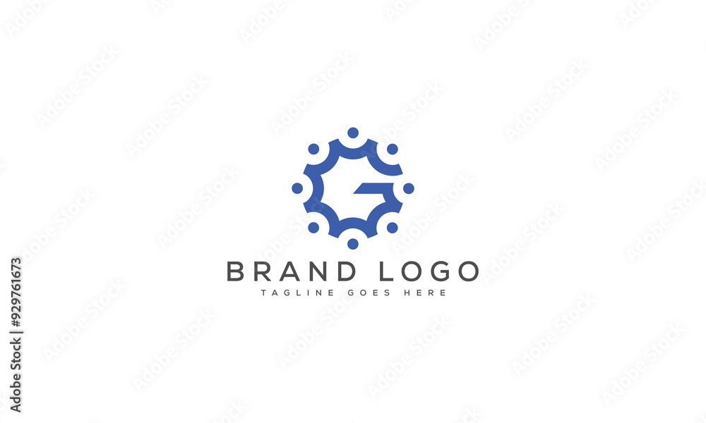 letter G logo design vector template design for brand. letter G logo design vector template design for brand.
