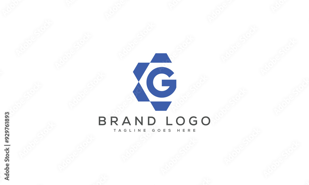 letter G logo design vector template design for brand.