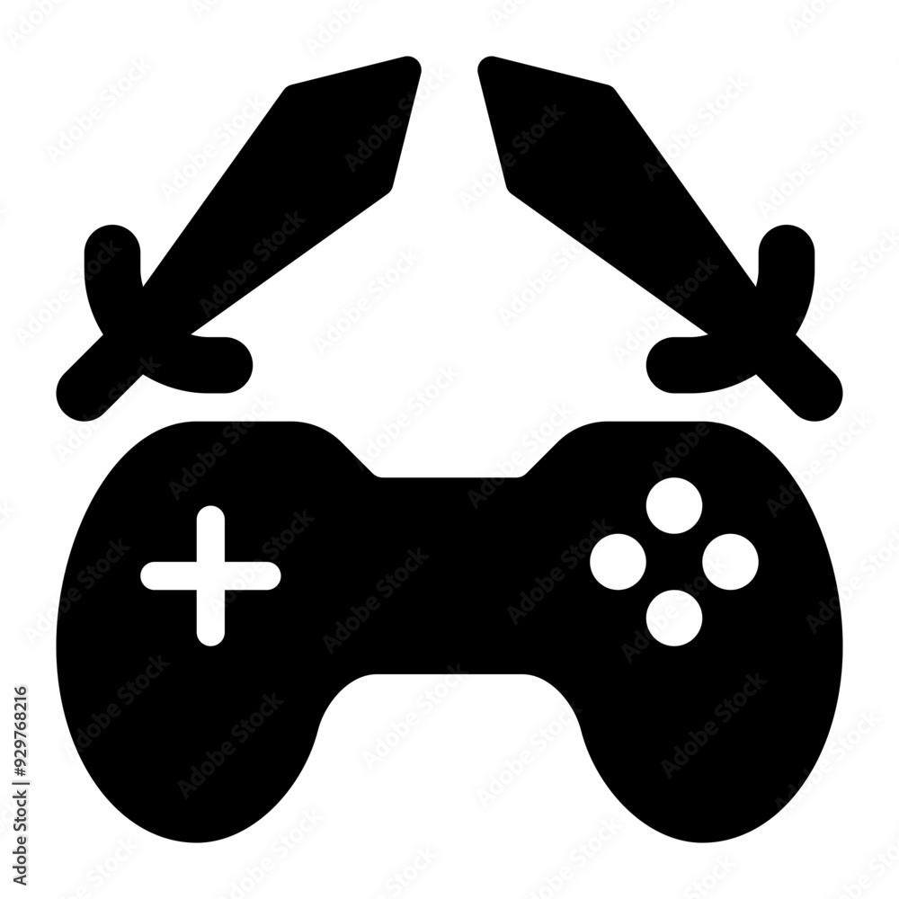 fighting game, game weapon, action game, sword, game, game element, gaming, game item solid or glyph icon fighting game, game weapon, action game, sword, game, game element, gaming, game item solid or glyph icon