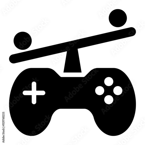 game balancing, game balance, game development, games, gaming, stability solid or glyph icon