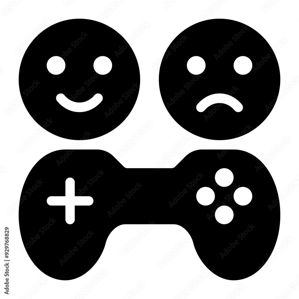 Fototapeta premium game, feedback, review, gaming, user feedback, user experience solid or glyph icon