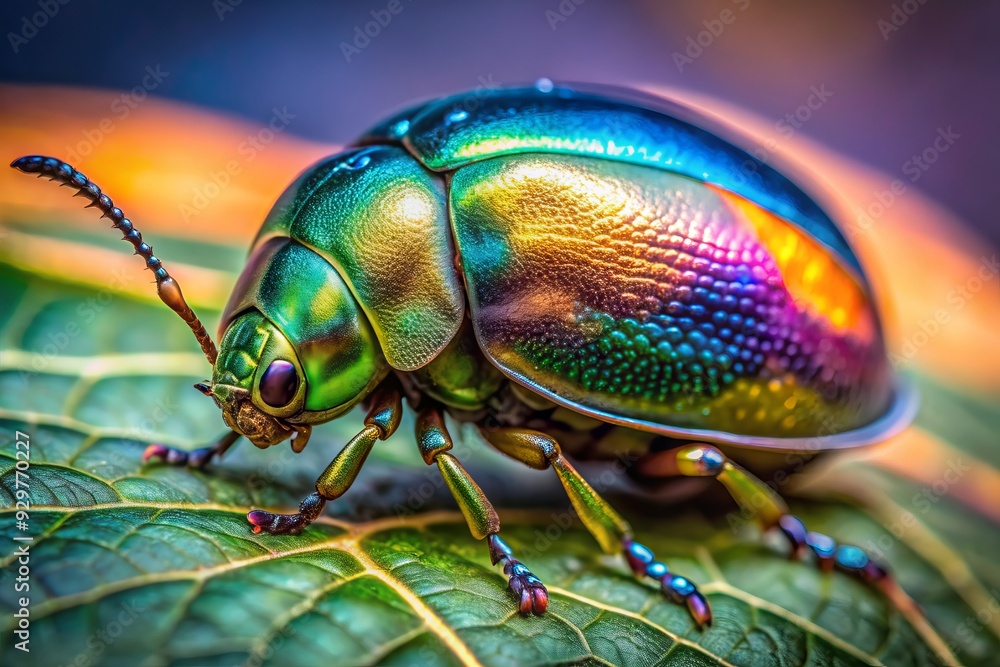 Fototapeta premium bug on a leaf