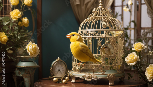  bird in cage
