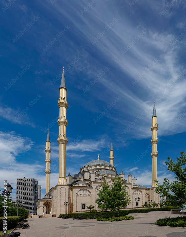 Heart of Chechnya mosque in Grozny
