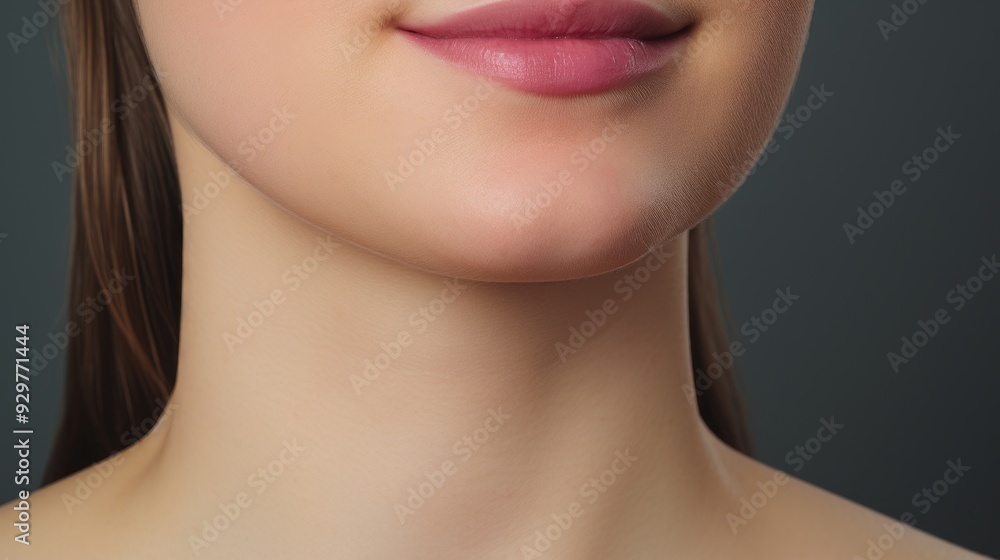 Female double chin reduction before after surgery for enhanced facial contouring Female double chin reduction before after surgery for enhanced facial contouring
