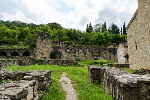 Ruins of medieval Ikalto Academy photo