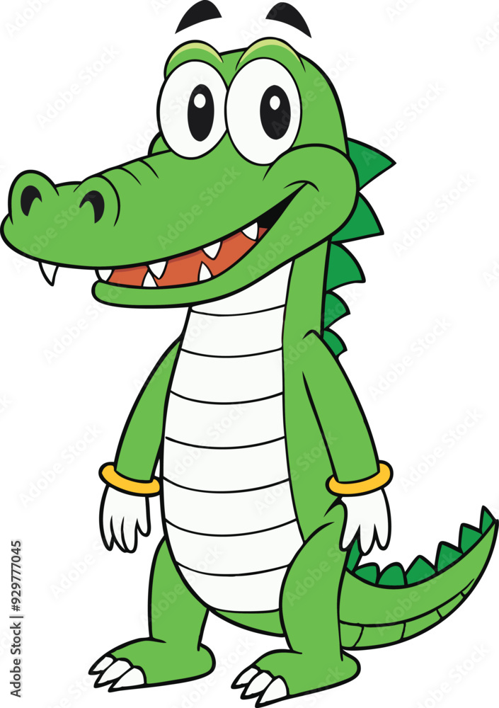 Fototapeta premium Alligator vector Illustration