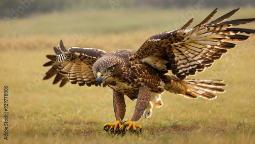 red tailed hawk in flight