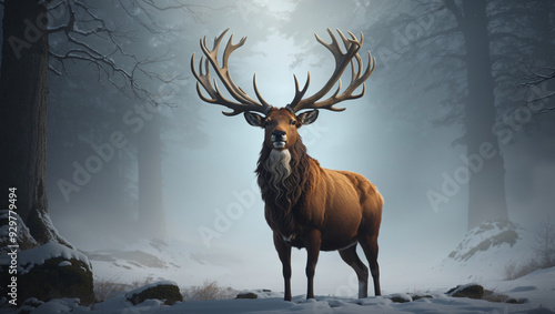 deer in the wild
