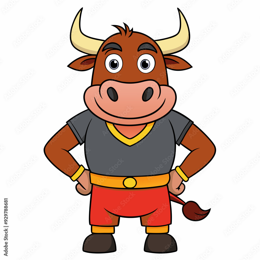 Bull art vector illustration Bull art vector illustration