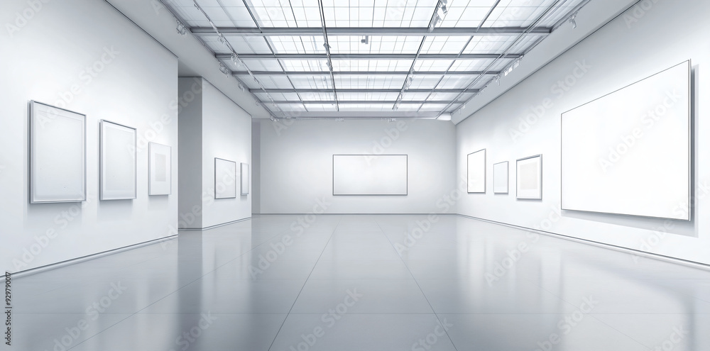Empty Art Gallery. Empty Art Gallery.