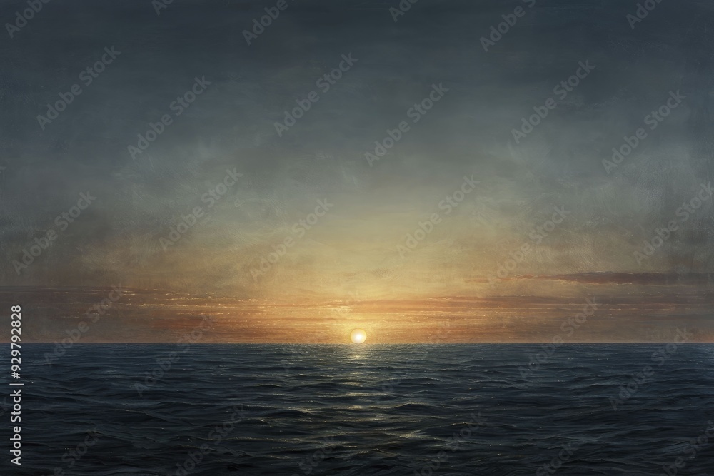 A painterly portrayal of a sunset, employing gentle, harmonious hues to evoke a peaceful and everlasting image of day’s conclusion. A painterly portrayal of a sunset, employing gentle, harmonious hues to evoke a peaceful and everlasting image of day’s conclusion.