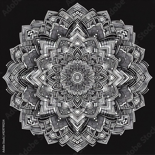abstract mandalas