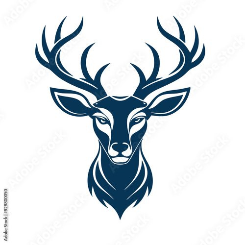 deer silhouette vector eps