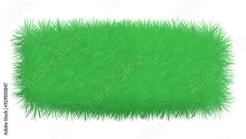 Green Grassy Field Background for Sports - Soccer, Golf, Baseball, Football - Realistic Summer Lawn Wallpaper - Vector Illustration