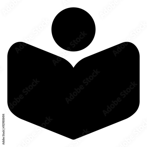 Study icon for education and research