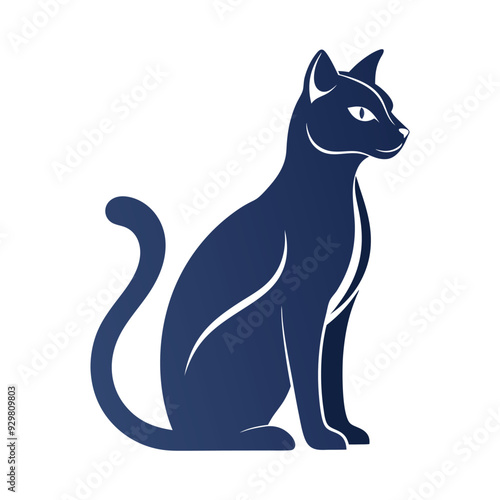 cat silhouette vector eps