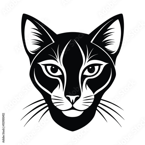 cat silhouette vector eps
