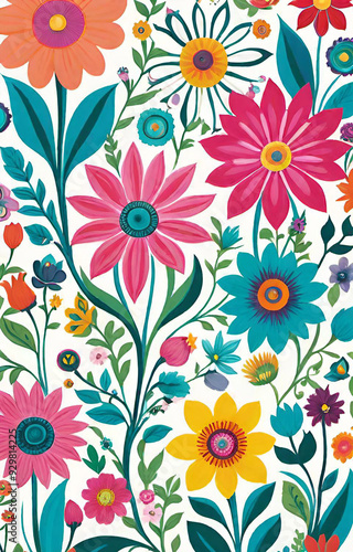 seamless floral background