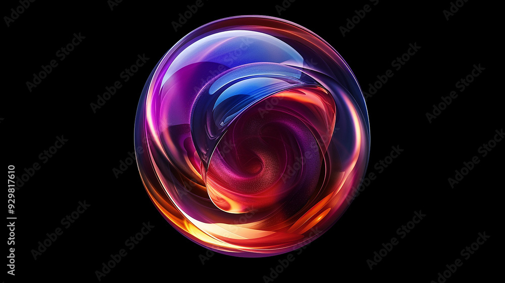 abstract colorful gradient 3d illustration abstract colorful gradient 3d illustration