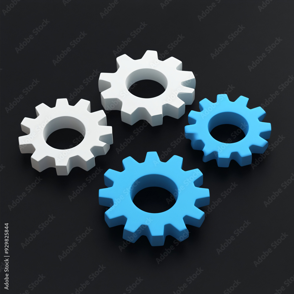 Gears Teamwork. Gears Teamwork.