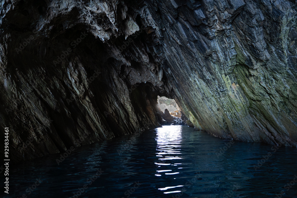 Naklejka premium Cave called 