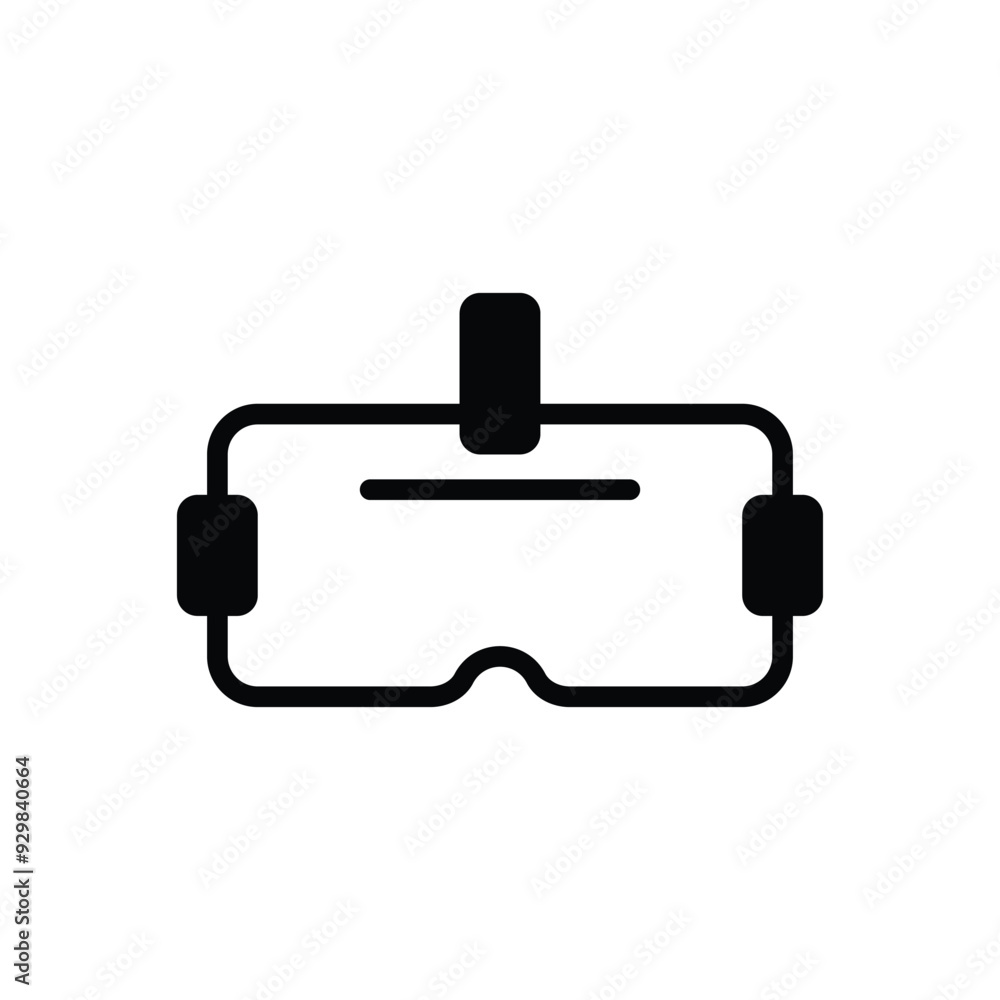 Vr Glasses vector icon Vr Glasses vector icon