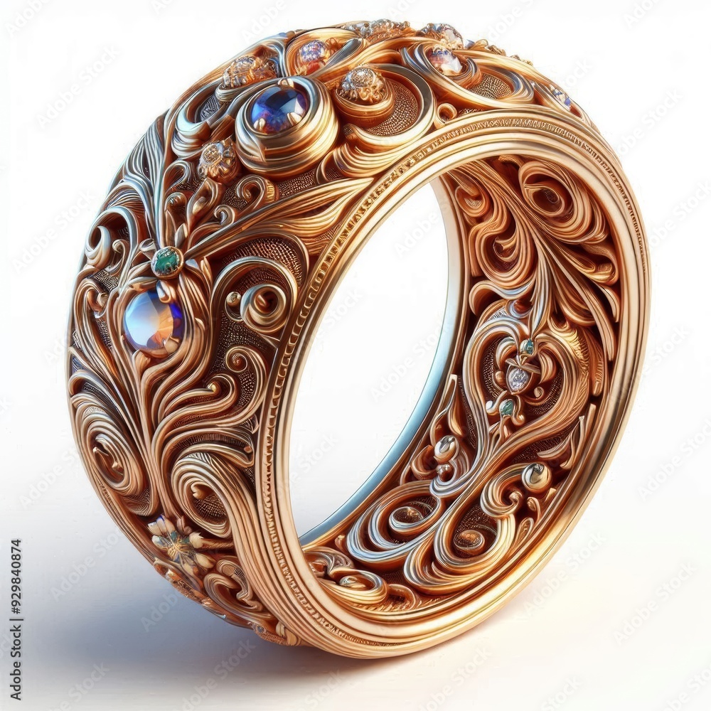 ring with a pattern ring with a pattern