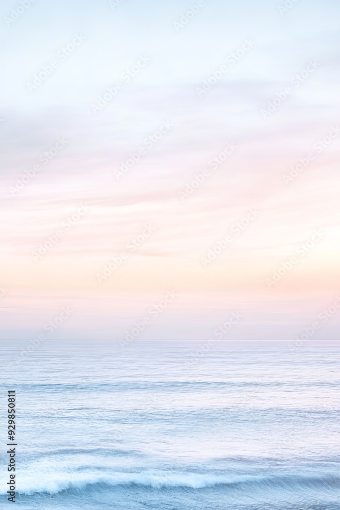 Obraz premium Ocean concept invitation template