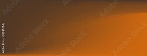 Dark and bright orange gradient abstraction wallpaper template. Orange Gradation background, no text. Perfect for Halloween, autumn, fall, thanksgiving, warm designs. Vector Illustration.