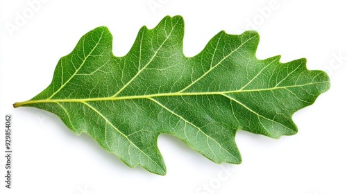 Close-up of an Oak Leaf