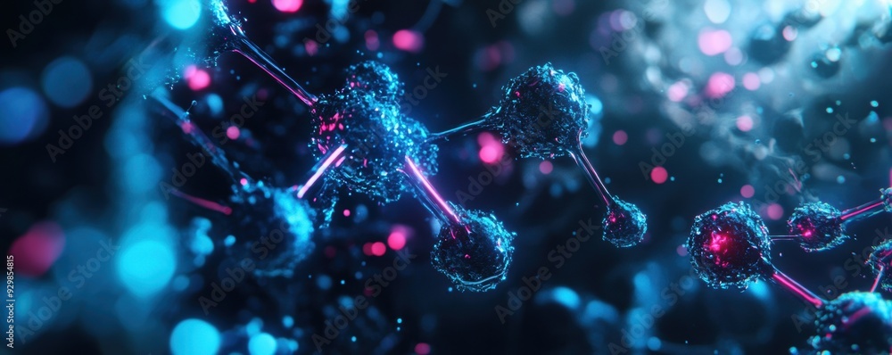 A futuristic taxonomy analysis featuring a biology hologram and biochemistry molecular structures, highlighting advanced scientific research and molecular interactions. A futuristic taxonomy analysis featuring a biology hologram and biochemistry molecular structures, highlighting advanced scientific research and molecular interactions.